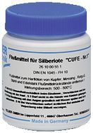 Format Flussmittel Per Saldobrasatura Argento CUFE Nr.1 - Flacone 100g